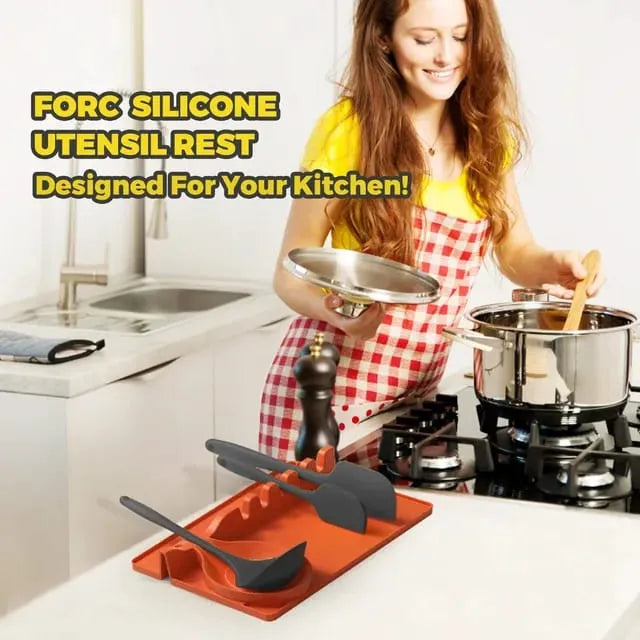 Reposa cucharas en silicona