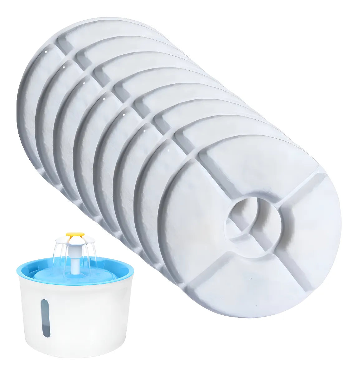 Filtros para fuentes x 8 unidades