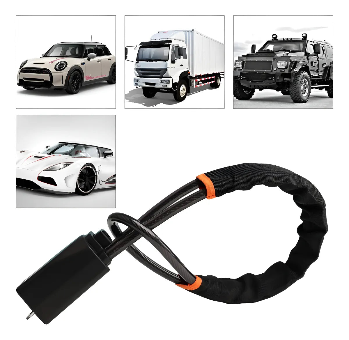 Seguro timon para carro