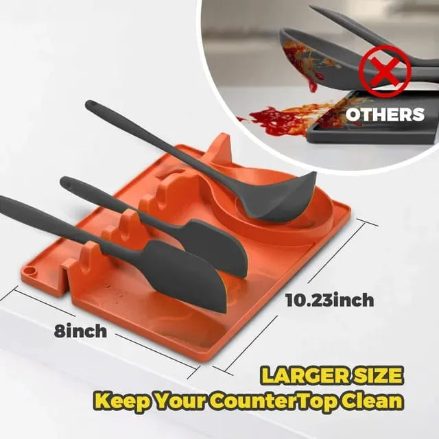 Reposa cucharas en silicona