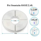 Filtros para fuentes x 8 unidades